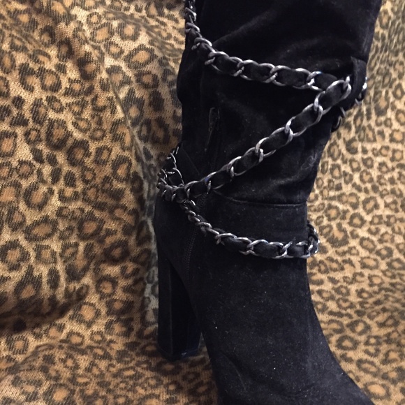 Sexy Suede black bootable - Picture 2 of 3